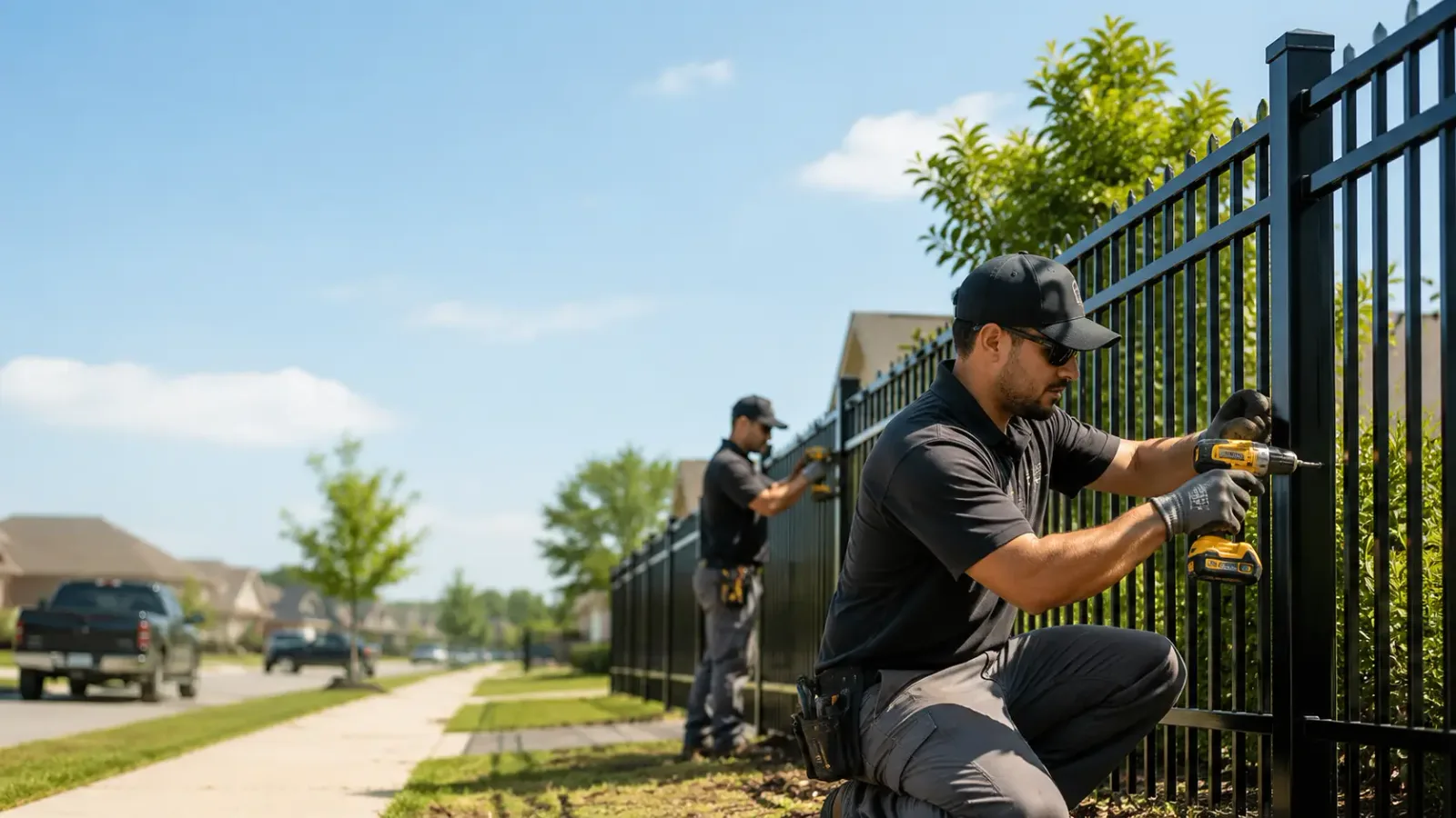 Metal Fence Installation in Pearl, MS
